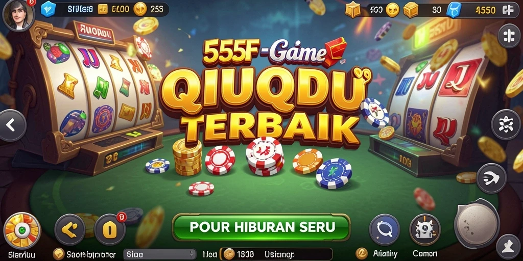 Tampilan gameplay QiuQiu yang menarik di 555F.