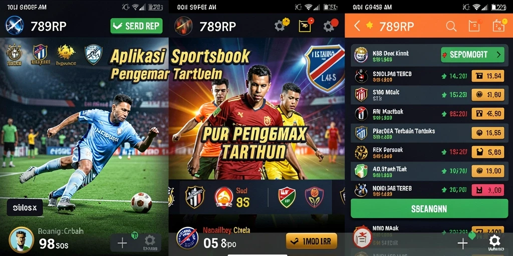 Tampilan utama gameplay Sportsbook yang menarik dan interaktif.