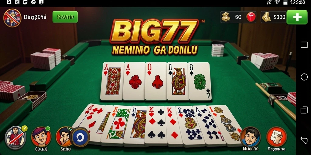 Tampilan gameplay BIG77 yang seru dan menegangkan.