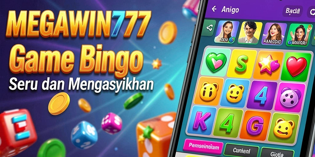 Tampilan gameplay bingo yang mendebarkan di MEGAWIN777.