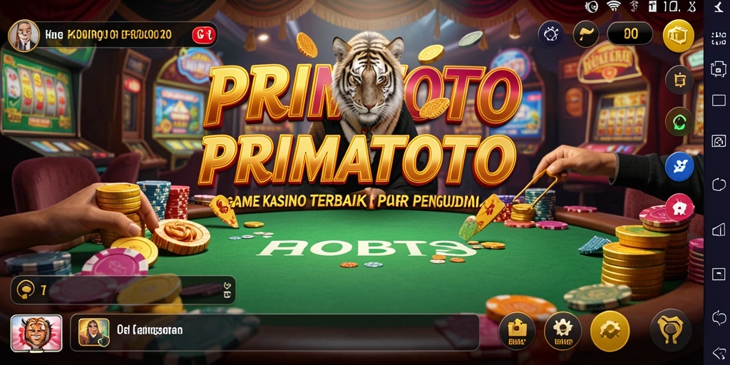 Tampilan gameplay seru dan menegangkan dalam PRIMATOTO.